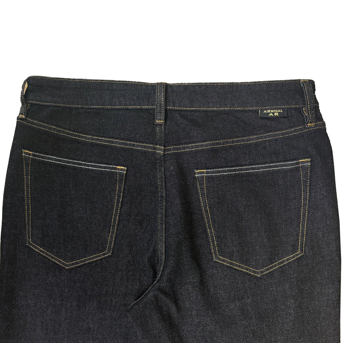 Black Straight Mid-Waist Men's Casual Jeans Spring Regular Fit Button Decoration Embroidered Technics Denim Y2K
