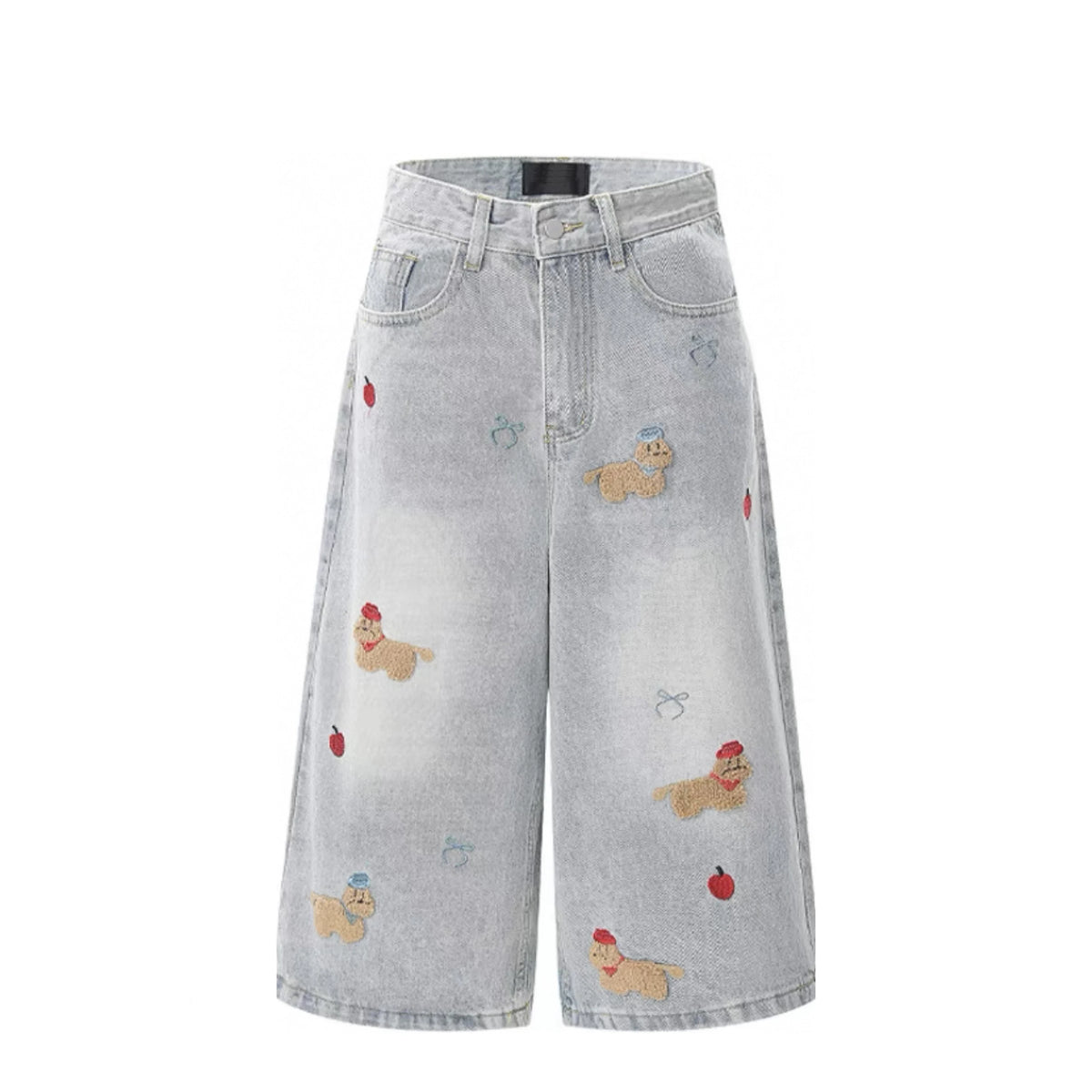 Premium Quality Men's Denim Shorts Loose Baggy Fit Made with Stitchmode Technology