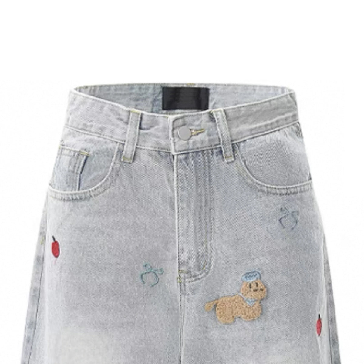 Premium Quality Men's Denim Shorts Loose Baggy Fit Made with Stitchmode Technology