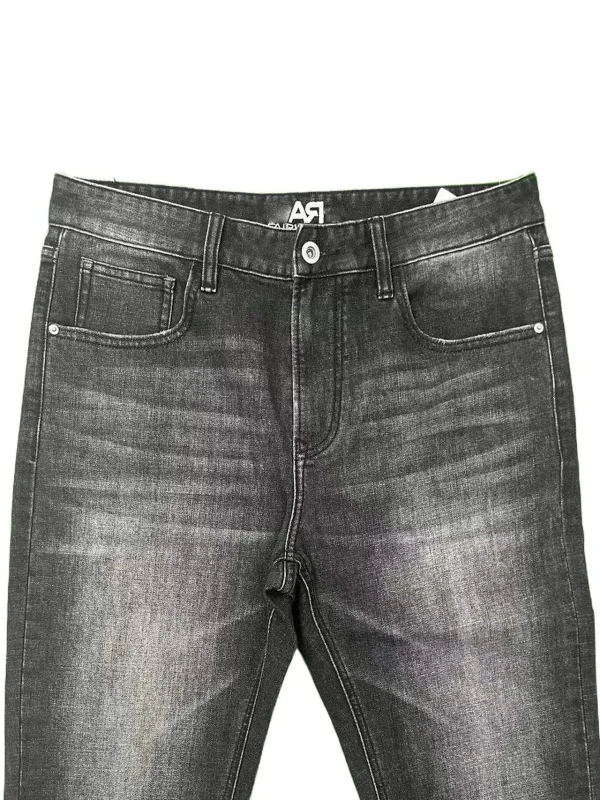 Autumn Men's Trendy Jeans Streetwear Hip Hop High Street Style Woven with Embroidered Letters Supply - Image 4