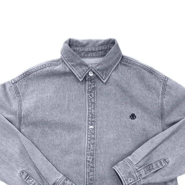 Men's Comfort Premium Quality Denim Shirt for Spring Autumn High Quality Product - Image 3