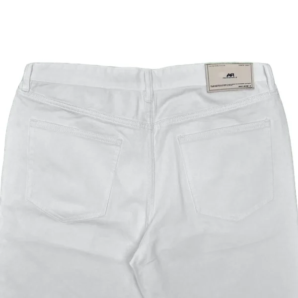 Men's Summer Casual Denim Shorts Y2K Streetwear High Loose White Color Wide Leg Pants Light Printed Cargo Shorts - Image 4