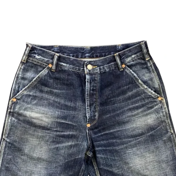 Men's 100% Cotton Denim Ripped Shorts Fashion Clothing Breathable and High Quality at Best Price - Image 3