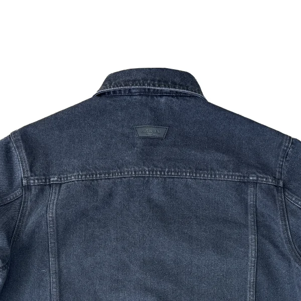 Men's Denim Jacket in Navy for Spring Autumn Streetwear Style with Button Decoration Casual Stylish - Image 4