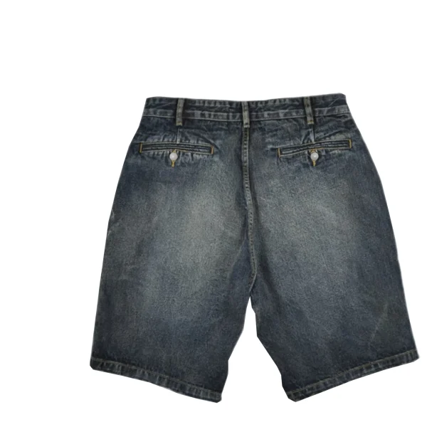 High Quality Men's Summer Blue Bermuda Denim Shorts Vintage Style-Efficient Sourcing for Clothing Flexible Variations - Image 2