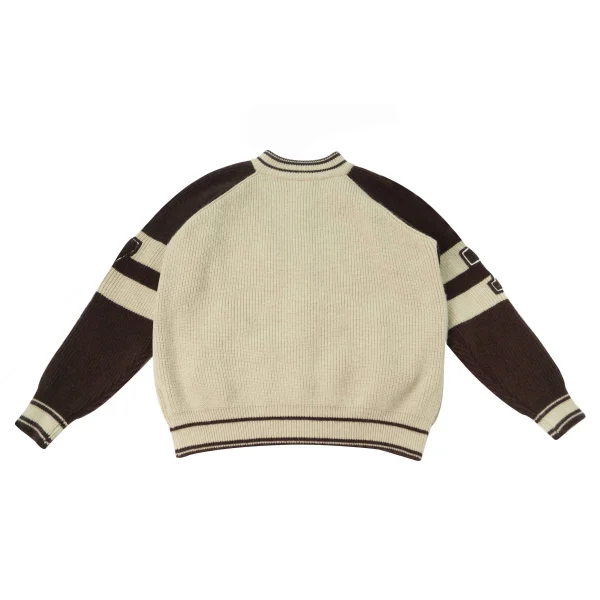 Long Sleeve Men  Knitted Sweater Sport Jacquard Men Cotton Knit Cardigan Sweater - Image 2