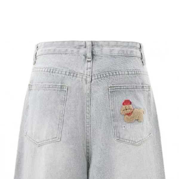 Premium Quality Men's Denim Shorts Loose Baggy Fit Made with Stitchmode Technology - Image 4