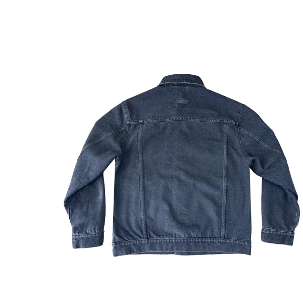 Men's Denim Jacket in Navy for Spring Autumn Streetwear Style with Button Decoration Casual Stylish - Image 2