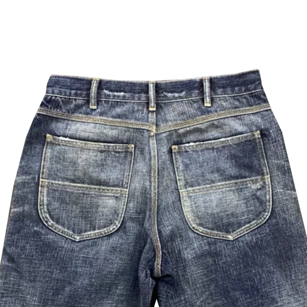Men's 100% Cotton Denim Ripped Shorts Fashion Clothing Breathable and High Quality at Best Price - Image 4