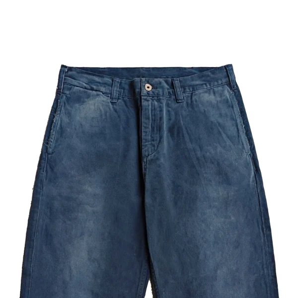 Best Quality Men's Super Wide Leg Baggy Denim Jeans Pants Stylish Mid Baggy Jeans Embroidery Washed Winter - Image 3