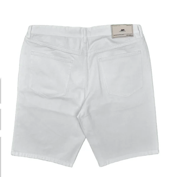 Men's Summer Casual Denim Shorts Y2K Streetwear High Loose White Color Wide Leg Pants Light Printed Cargo Shorts - Image 2