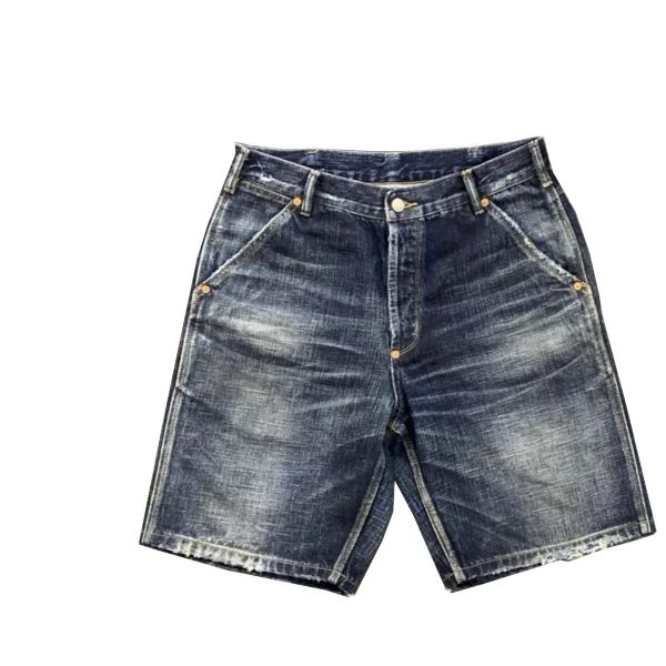 Men's 100% Cotton Denim Ripped Shorts Fashion Clothing Breathable and High Quality at Best Price